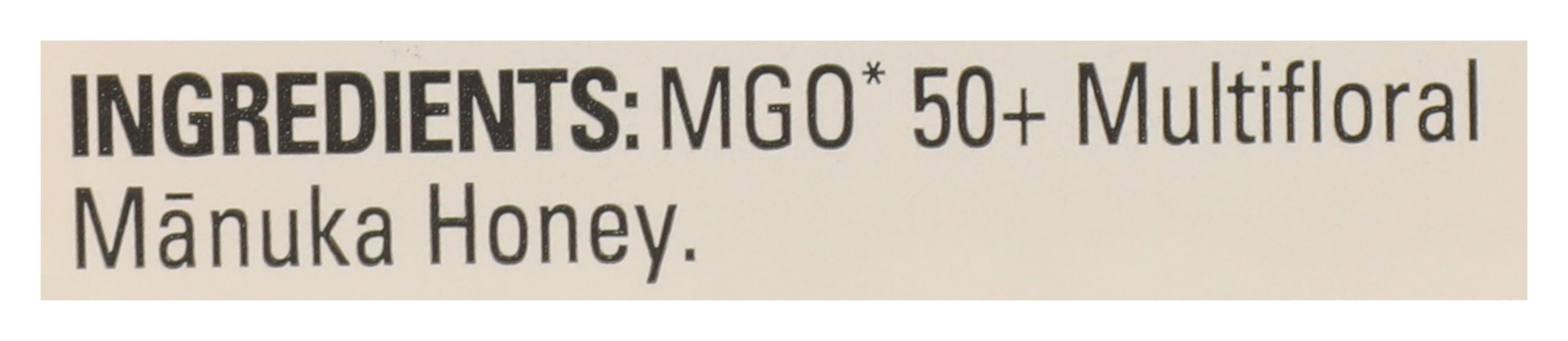 Manuka Honey, Multifloral MGO 50+, 8.8 oz