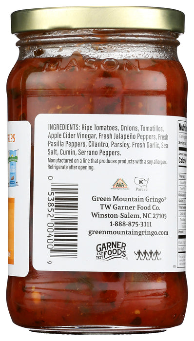 Medium Salsa, GF, 16 oz