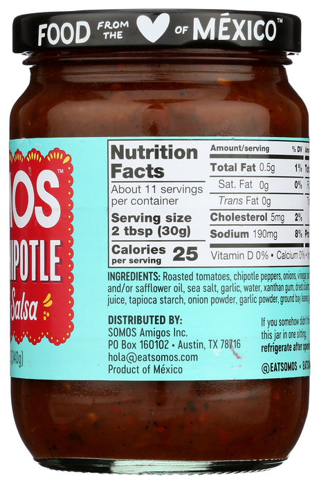 Medium Smoky Chipotle Pepper Salsa, 12 oz