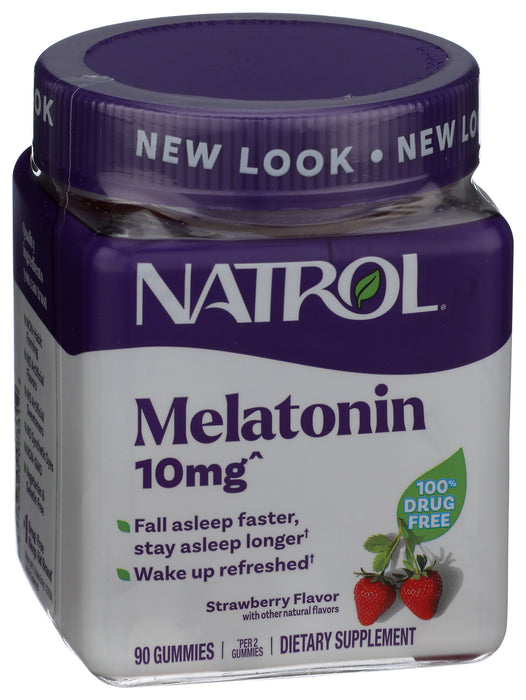 Melatonin 10mg, Strawberry, 90 gummy
