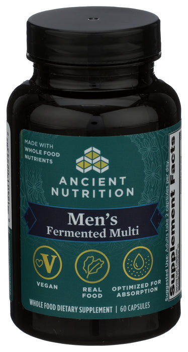 Men's Fermented Multi, Vegan, 60 cap