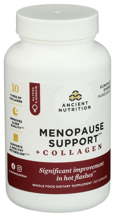 Menopause Support + Collagen, 60 cap