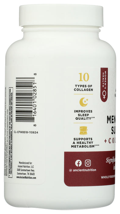 Menopause Support + Collagen, 60 cap