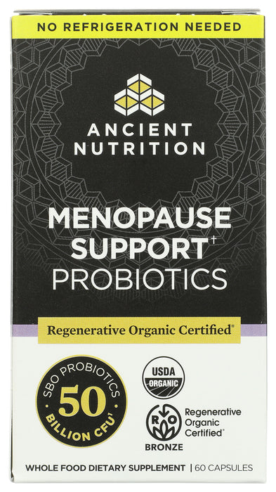 Menopause Support Probiotics 50B SS, ROC Org, 60 cap