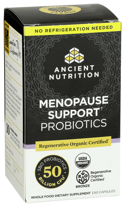 Menopause Support Probiotics 50B SS, ROC Org, 60 cap