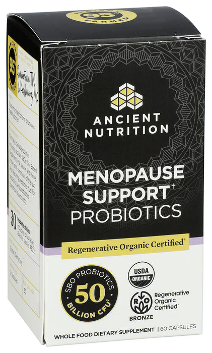 Menopause Support Probiotics 50B, ROC Org, 60 cap