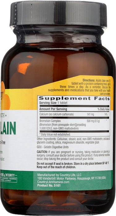 Bromelain, 500mg, 60vtab