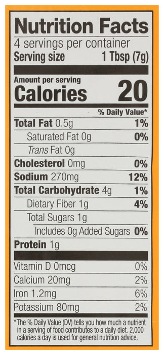 Mild Taco Seasoning, Org, 1 oz