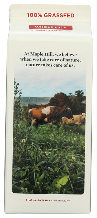 Milk, Grassfed Whole, Org, 64 floz