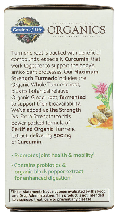 mykind Organics Turmeric, Max Str, Joint & Mobility, 30 tab