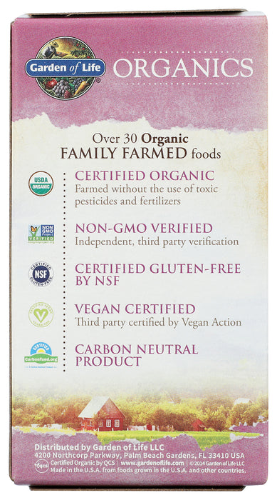 mykind Organics Women's Once Daily, 30 tab