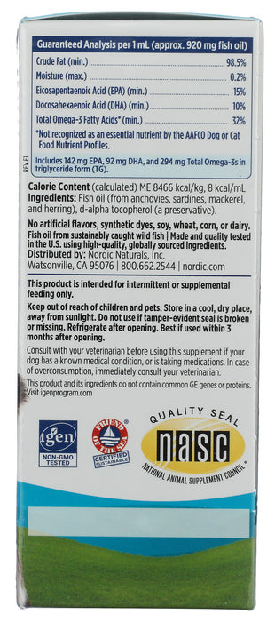 Omega-3 Oil Pet, 2 floz