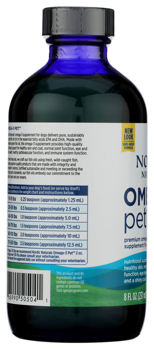 Omega-3 Oil Pet, 8 floz