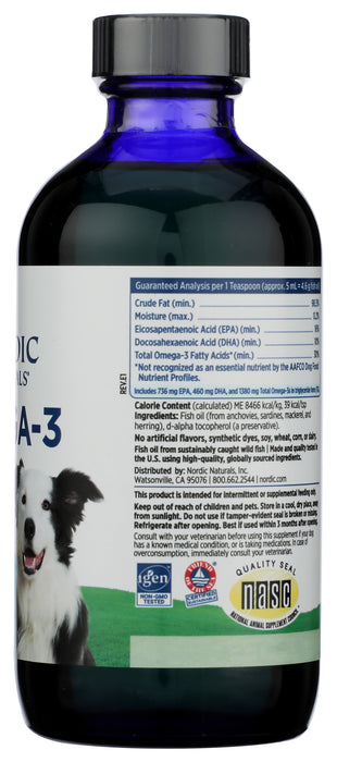Omega-3 Oil Pet, 8 floz