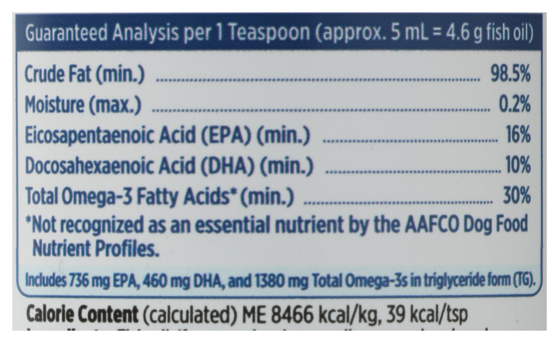 Omega-3 Oil Pet, 8 floz