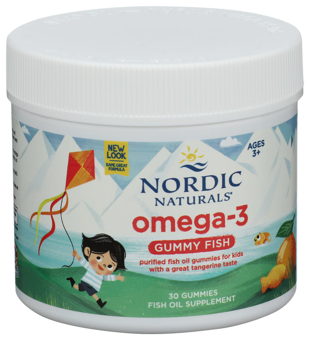 Omega-3, Gummy Fish, 124mg, 30ct