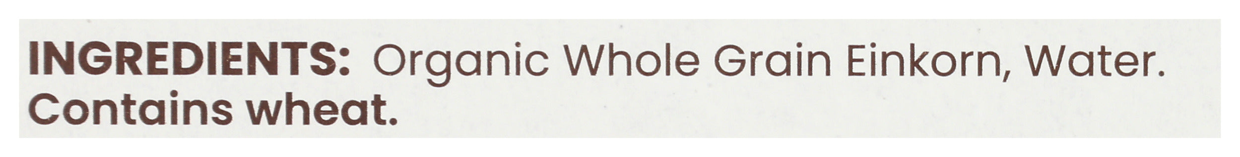 Organic Einkorn Spaghetti, 12 oz