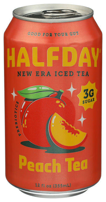 Peach Iced Tea, Prebiotic Tea, 12 floz