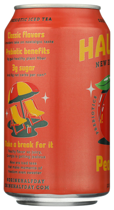 Peach Iced Tea, Prebiotic Tea, 12 floz