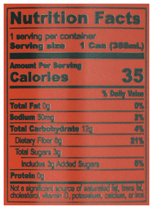 Peach Iced Tea, Prebiotic Tea, 12 floz