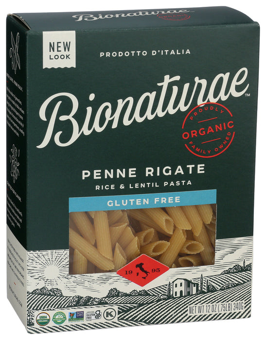 Penne Rigate Pasta, GF Org, 12 oz