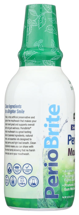 PerioBrite Mouthwash, AF, Cool Mint, 16 floz