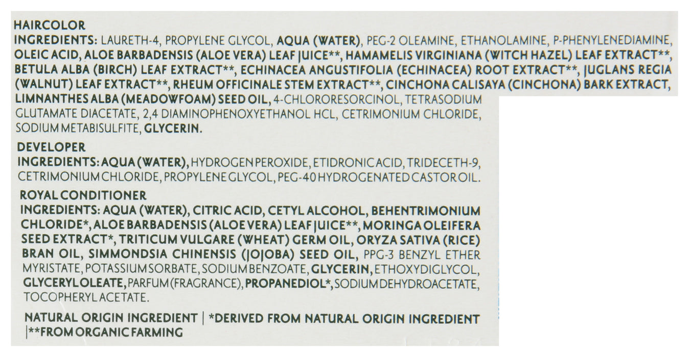 Permanent Hair Color Gel 1N Black, 4.56 oz