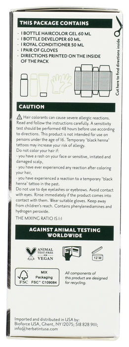 Permanent Hair Color Gel 2N Brown, 4.56 oz