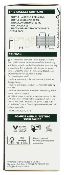 Permanent Hair Color Gel 4N Chestnut, 4.56 oz