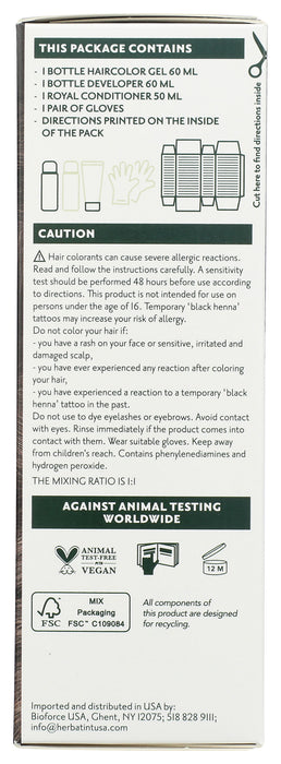 Permanent Hair Color Gel 5N Light Chestnut, 4.56 oz