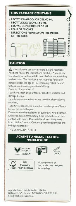 Permanent Hair Color Gel 8N Light Blonde, 4.56 oz