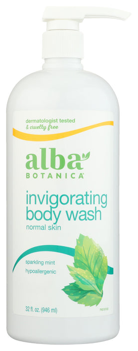 Invigorating Body Wash, Sparkling Mint, 32 oz