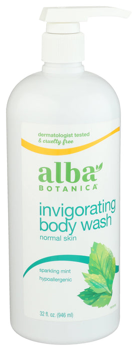 Invigorating Body Wash, Sparkling Mint, 32 oz