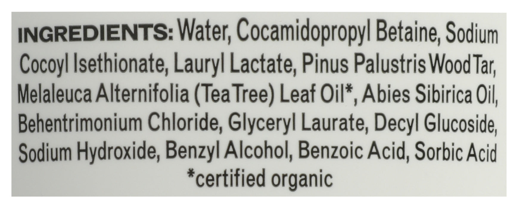 Pine Tar Shampoo, 8 floz