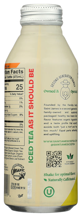 Pineapple & Mango Green Tea, Org, 16.9 fl oz