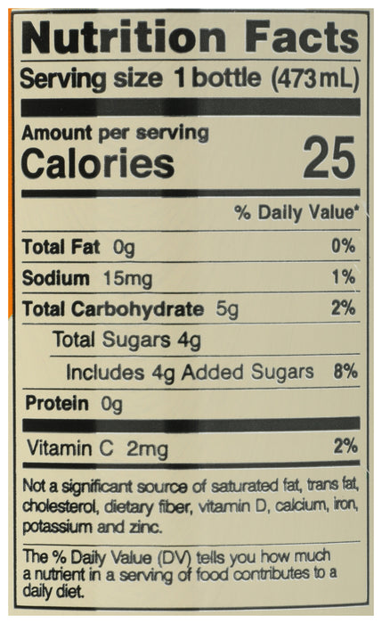 Pineapple & Mango Green Tea, Org, 16.9 fl oz