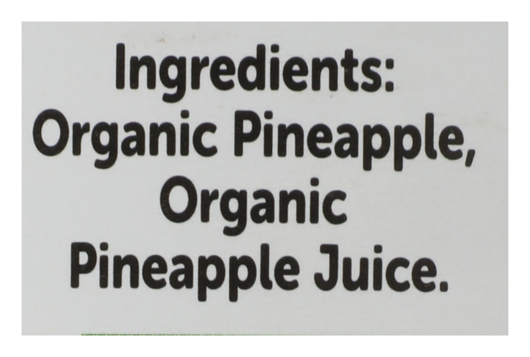 Pineapple Chunks, Org, 14 oz