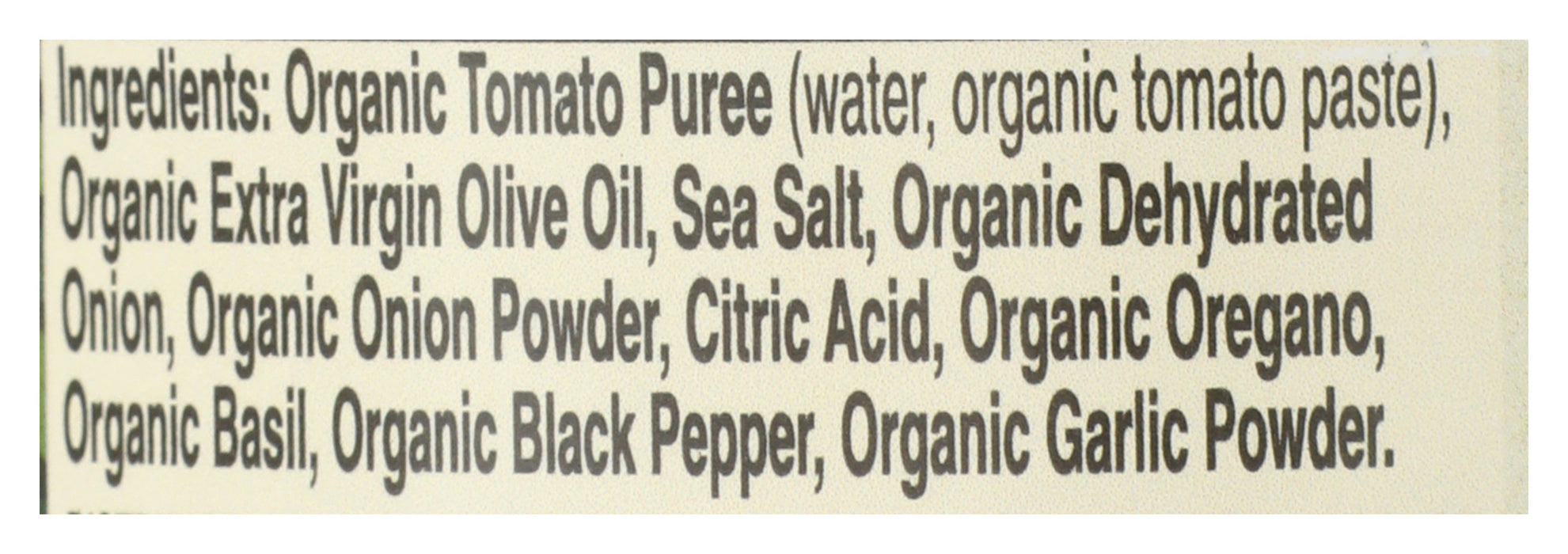 Pizza Sauce, Org., 15oz