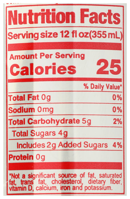 Plant Based Energy Drink Lite, Org, 12 fl oz