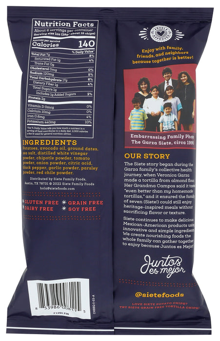 Potato Chips, Chipotle BBQ, 5.5 oz