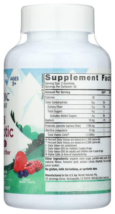 Probiotics Kids, BerryPunch, 60gummy