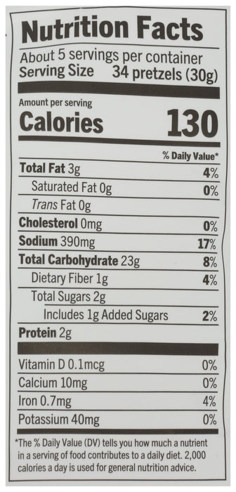 Pretzel Sticks, Sea Salt, GF, 5.6 oz