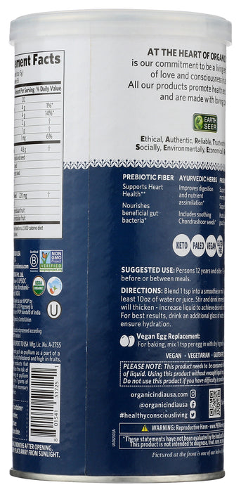 Psyllium, Org, Pre & Probiotics Fiber, Original, 10oz