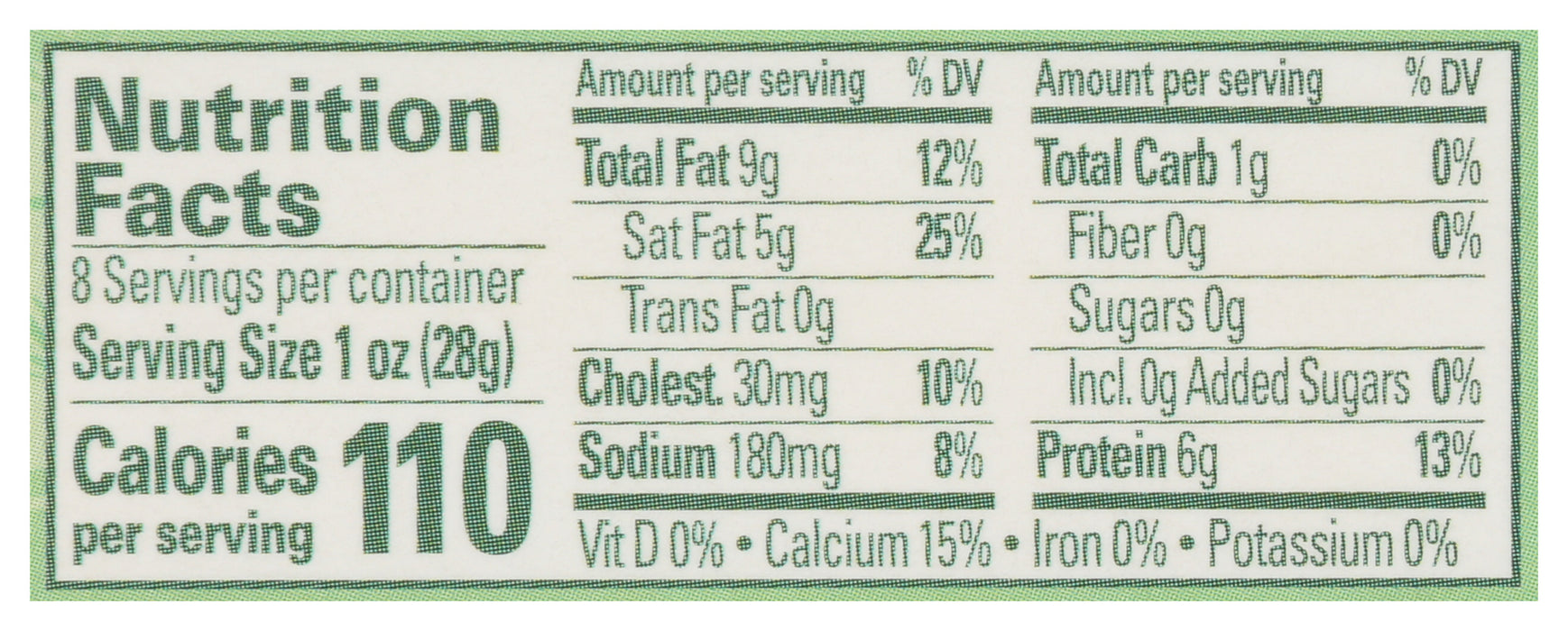 Raw Cheddar Cheese, Sharp Grassfed, Org, 8 oz