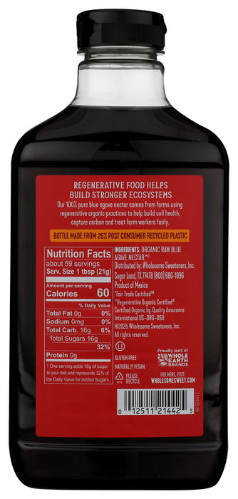 Raw Blue Agave, Org, 44 oz