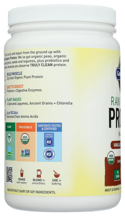 Raw Organic Protein, Vanilla Chai, 580 g