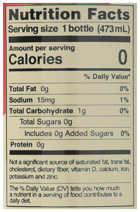 Red Raspberry Black Tea, Org, Zero Sugar, 16.9 fl oz