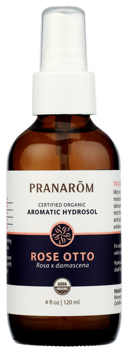 Rose Otto Hydrosol, Org, 4 floz