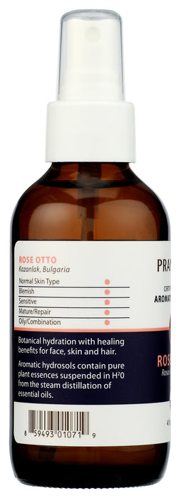 Rose Otto Hydrosol, Org, 4 floz