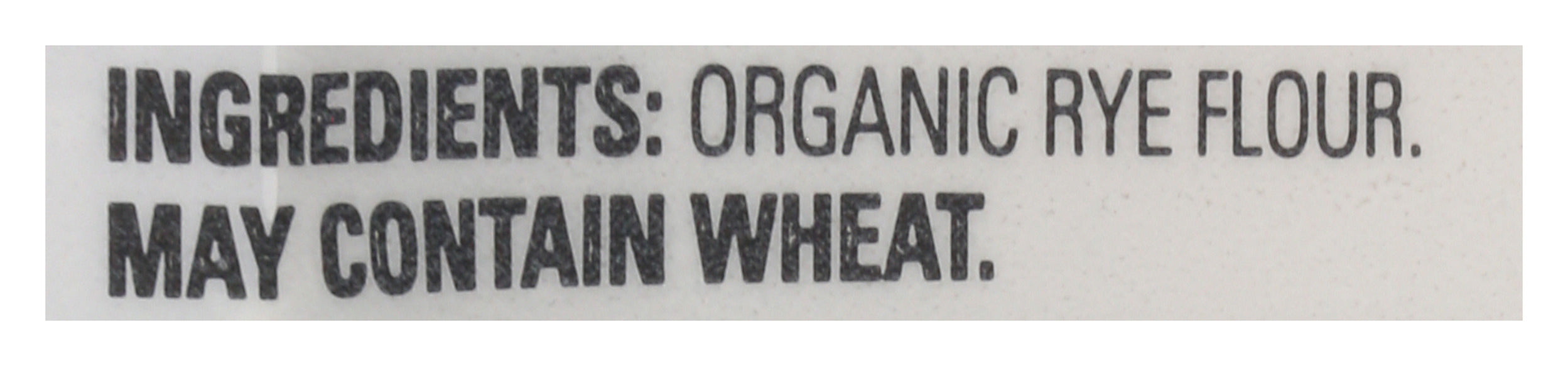 Rye Flour, Org, 20 oz